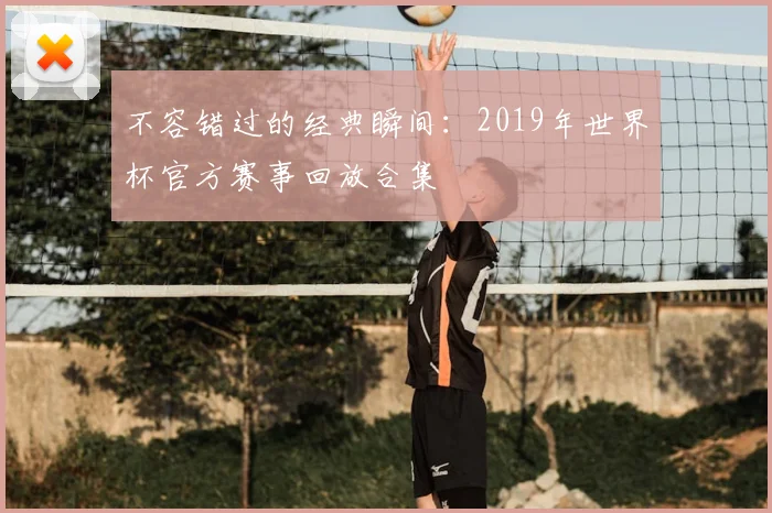 不容错过的经典瞬间:2019年世界杯官方赛事回放合集